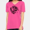 Ladies' Relaxed Jersey V-Neck T-Shirt Thumbnail