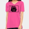 Ladies' Relaxed Jersey V-Neck T-Shirt Thumbnail