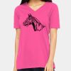 Ladies' Relaxed Jersey V-Neck T-Shirt Thumbnail