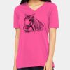 Ladies' Relaxed Jersey V-Neck T-Shirt Thumbnail