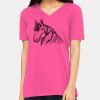 Ladies' Relaxed Jersey V-Neck T-Shirt Thumbnail