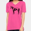 Ladies' Relaxed Jersey V-Neck T-Shirt Thumbnail