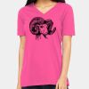 Ladies' Relaxed Jersey V-Neck T-Shirt Thumbnail