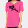 Ladies' Relaxed Jersey V-Neck T-Shirt Thumbnail