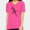 Ladies' Relaxed Jersey V-Neck T-Shirt Thumbnail