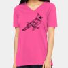 Ladies' Relaxed Jersey V-Neck T-Shirt Thumbnail