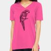 Ladies' Relaxed Jersey V-Neck T-Shirt Thumbnail