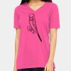 Ladies' Relaxed Jersey V-Neck T-Shirt Thumbnail