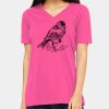 Ladies' Relaxed Jersey V-Neck T-Shirt Thumbnail