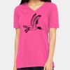 Ladies' Relaxed Jersey V-Neck T-Shirt Thumbnail