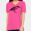 Ladies' Relaxed Jersey V-Neck T-Shirt Thumbnail