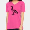 Ladies' Relaxed Jersey V-Neck T-Shirt Thumbnail