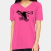 Ladies' Relaxed Jersey V-Neck T-Shirt Thumbnail