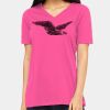 Ladies' Relaxed Jersey V-Neck T-Shirt Thumbnail