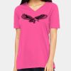 Ladies' Relaxed Jersey V-Neck T-Shirt Thumbnail