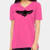 Ladies' Relaxed Jersey V-Neck T-Shirt Thumbnail