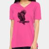 Ladies' Relaxed Jersey V-Neck T-Shirt Thumbnail