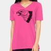 Ladies' Relaxed Jersey V-Neck T-Shirt Thumbnail