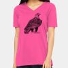 Ladies' Relaxed Jersey V-Neck T-Shirt Thumbnail