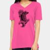 Ladies' Relaxed Jersey V-Neck T-Shirt Thumbnail