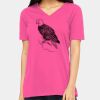 Ladies' Relaxed Jersey V-Neck T-Shirt Thumbnail