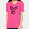 Ladies' Relaxed Jersey V-Neck T-Shirt Thumbnail