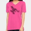 Ladies' Relaxed Jersey V-Neck T-Shirt Thumbnail