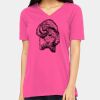 Ladies' Relaxed Jersey V-Neck T-Shirt Thumbnail