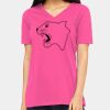 Ladies' Relaxed Jersey V-Neck T-Shirt Thumbnail