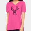 Ladies' Relaxed Jersey V-Neck T-Shirt Thumbnail