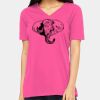 Ladies' Relaxed Jersey V-Neck T-Shirt Thumbnail