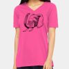 Ladies' Relaxed Jersey V-Neck T-Shirt Thumbnail