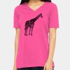 Ladies' Relaxed Jersey V-Neck T-Shirt Thumbnail