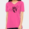 Ladies' Relaxed Jersey V-Neck T-Shirt Thumbnail