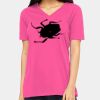 Ladies' Relaxed Jersey V-Neck T-Shirt Thumbnail