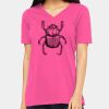 Ladies' Relaxed Jersey V-Neck T-Shirt Thumbnail