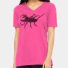 Ladies' Relaxed Jersey V-Neck T-Shirt Thumbnail