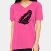 Ladies' Relaxed Jersey V-Neck T-Shirt Thumbnail