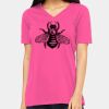 Ladies' Relaxed Jersey V-Neck T-Shirt Thumbnail