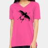 Ladies' Relaxed Jersey V-Neck T-Shirt Thumbnail