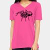 Ladies' Relaxed Jersey V-Neck T-Shirt Thumbnail