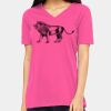 Ladies' Relaxed Jersey V-Neck T-Shirt Thumbnail