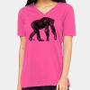 Ladies' Relaxed Jersey V-Neck T-Shirt Thumbnail