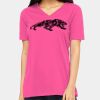 Ladies' Relaxed Jersey V-Neck T-Shirt Thumbnail