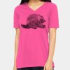 Ladies' Relaxed Jersey V-Neck T-Shirt Thumbnail