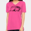 Ladies' Relaxed Jersey V-Neck T-Shirt Thumbnail