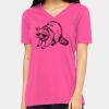 Ladies' Relaxed Jersey V-Neck T-Shirt Thumbnail