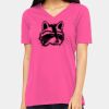 Ladies' Relaxed Jersey V-Neck T-Shirt Thumbnail