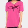 Ladies' Relaxed Jersey V-Neck T-Shirt Thumbnail