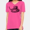 Ladies' Relaxed Jersey V-Neck T-Shirt Thumbnail